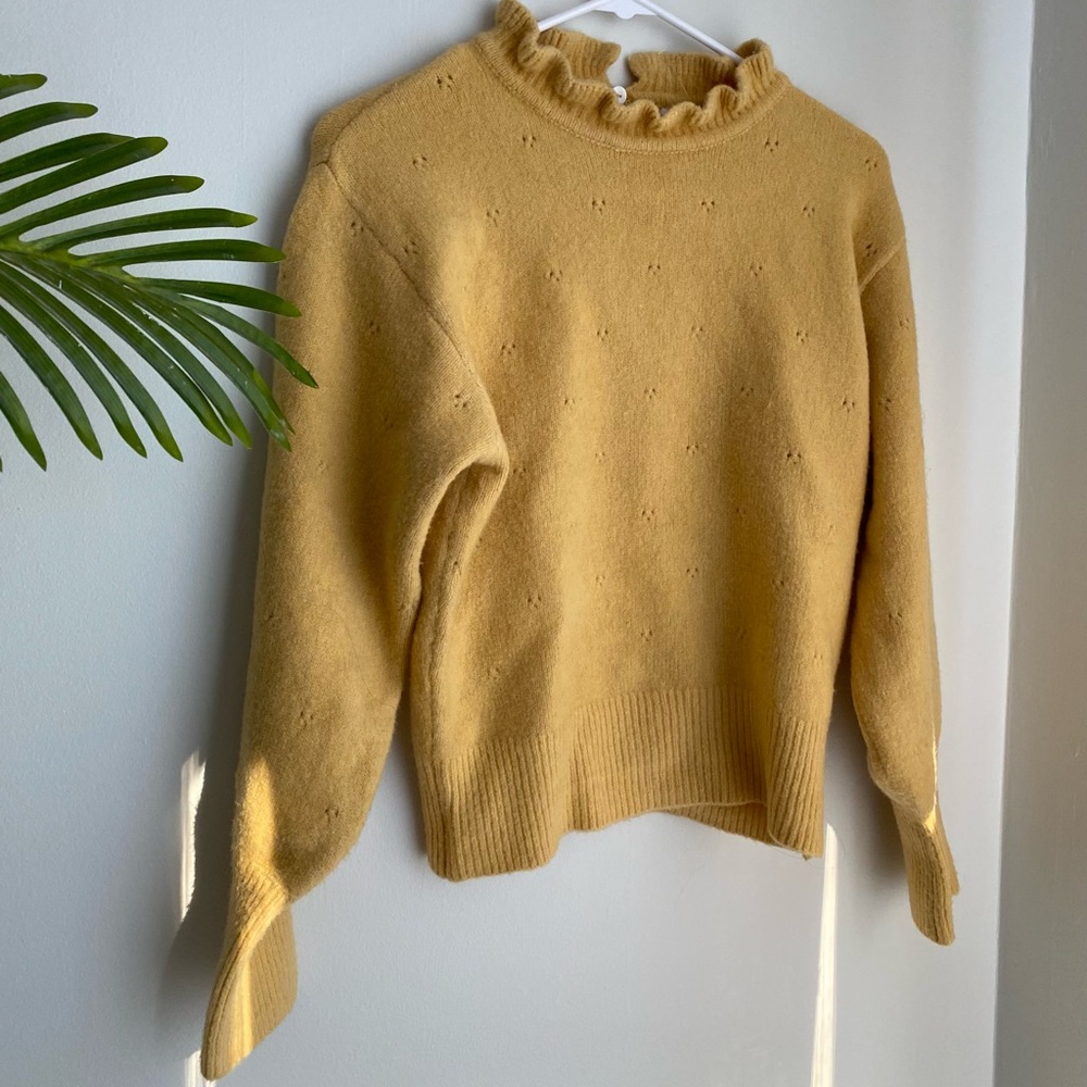 Yellow sweater only worn once!